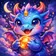 Colorful, expressive animal avatar with a friendly demeanor, suitable for diverse user profiles.