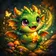 A vibrant, colorful fantasy creature with expressive features, designed as a unique and friendly avatar.